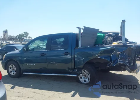 2007 Nissan Titan Xe from USA, damaged, VIN 1N6AA07A97N213314